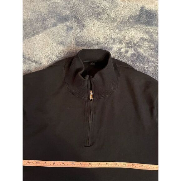 Brooks Brothers Men's XL Navy Blue Half-Zip Pullover Sweater - Picture 2 of 5